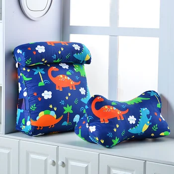 

Triangle Head Large Cushion Pillow Office Waist Sofa Back Bedroom Bed Neck Reading Pillow Orthopedic Seat Cushion Decor FK108