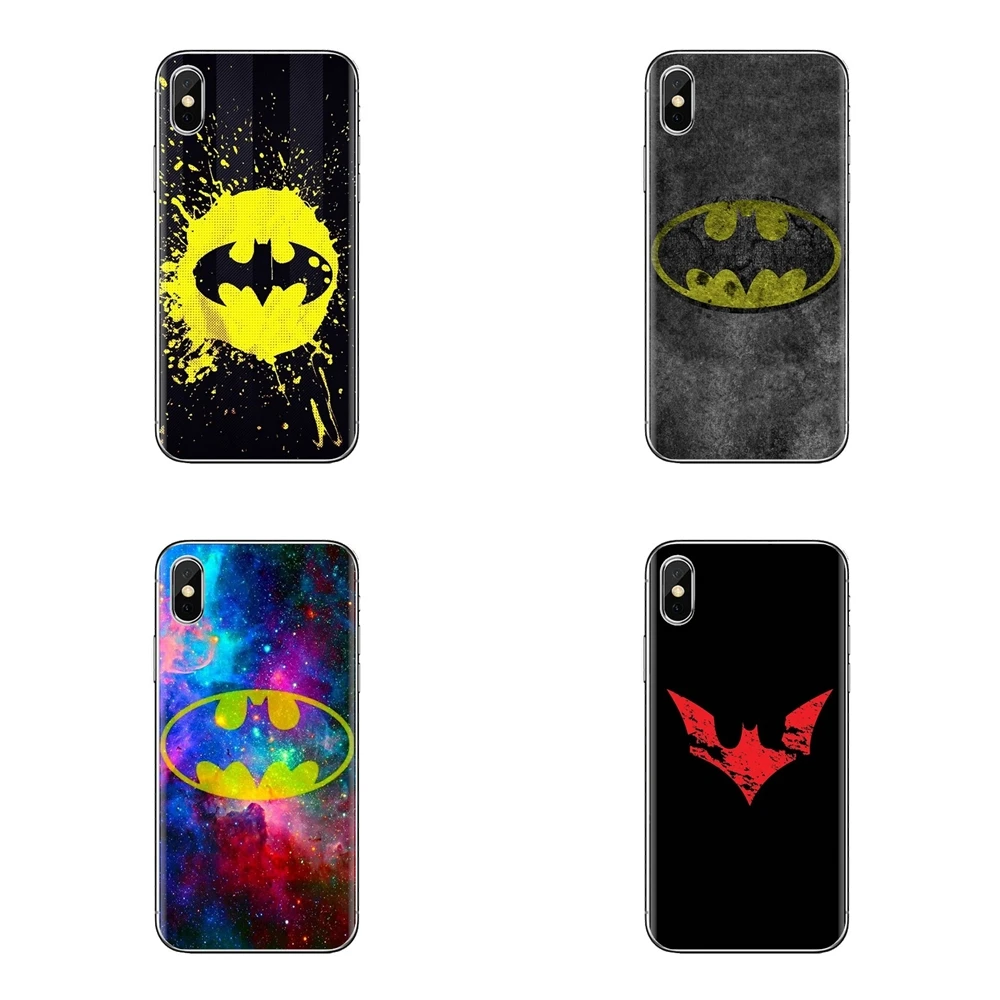 Soft Cases Cover hot sale Batman hero Logo For iPhone XS Max XR X 4 4S 5 5S 5C SE 6 6S 7 8 Plus Samsung Galaxy J1 J3 J5 J7 A3 A5 |
