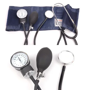 

Equipment Manual Arm Blood Pressure Monitor Medical Doctor Stethoscope Sphygmomanometer Tansiyon Aleti Tensiometro BP Tonometer