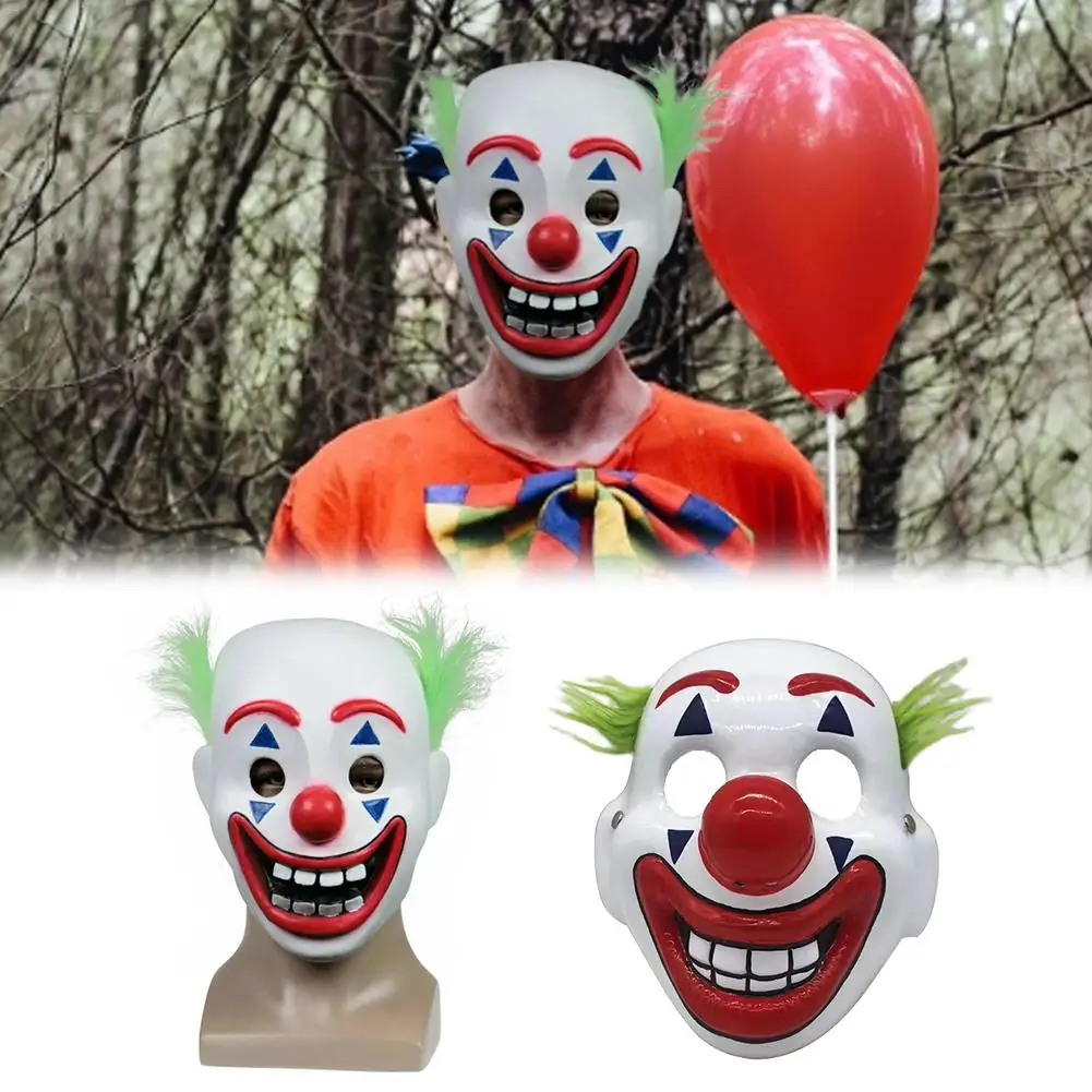 

2019 Joker Mask Arthur Fleck Cosplay DC Movie Clown Halloween Masks