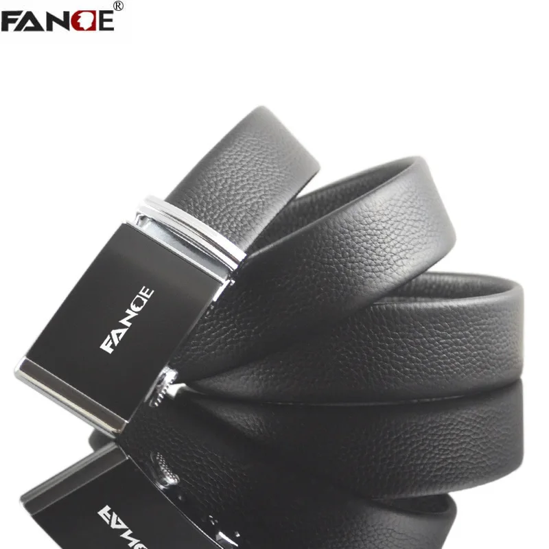 Ремень FANGE мужской из натуральной кожи дизайнерский пояс для джинсов платьев