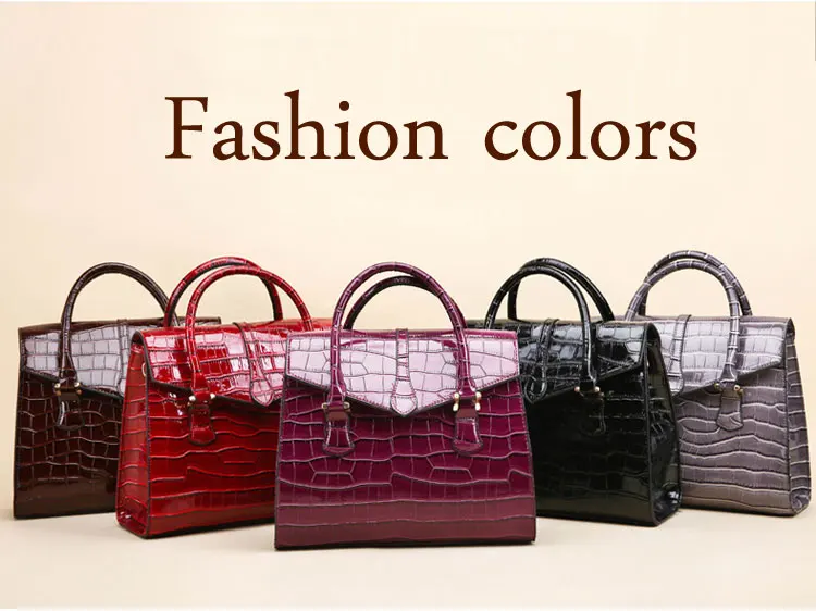 女士手提包_新款女包经典百搭鳄鱼纹女士手提包欧美时尚单肩---阿里巴巴_28