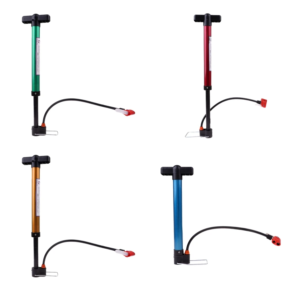 Mini Portable Metal Hand Air Pump Bike Bicycle Tire Tyre Football Soccer Basketball Volleyball Sports Ball Inflator - 4 Colors