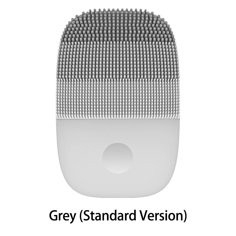 STD Grey Новое обновление Mijia Inface Очищающая щетка для лица электрическая звуковая Глубокая чистка кистей IPX7 водонепроницаемый 5 режимов - Цвет: STD Grey