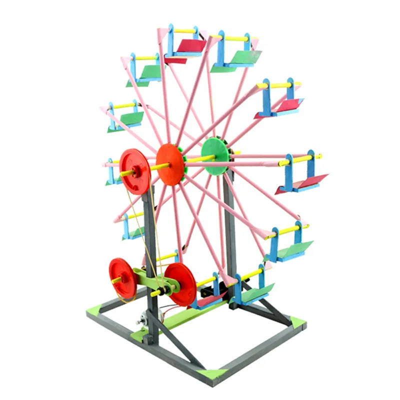 

DIY Ferris Wheel Primary School STUDENT'S High-Tech Handmade Small Production Invention Physics Science Experiment Big Kid Toy