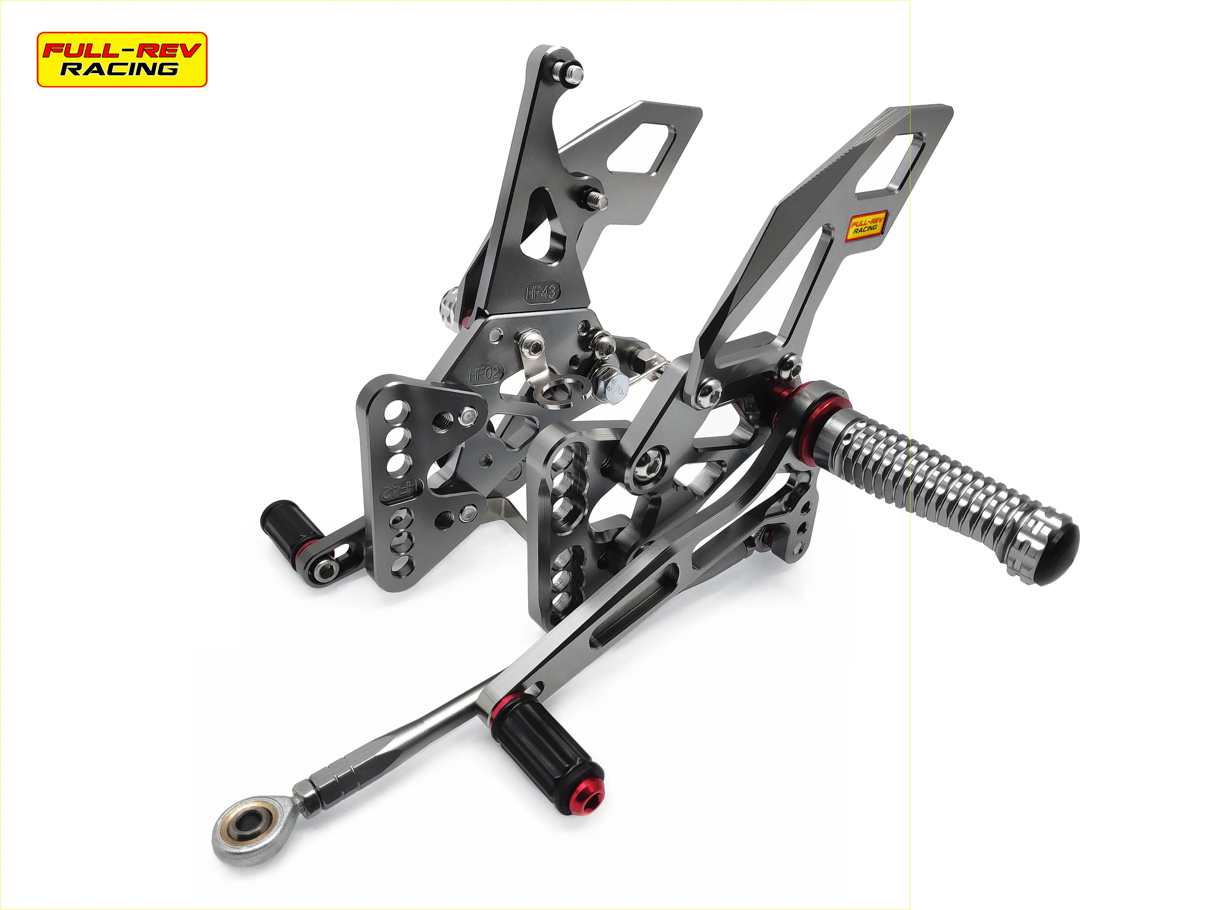 SILVER For SUZUKI GSXR 1000 2005 2006 rearsets Motorcycle Rearset