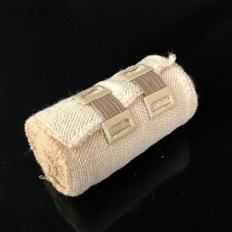 10PC/Bag Replacement Elastic Bandage Wrap Stretch Metal Fixation Clamps White brown Hooks Clips Colors E9Q9 elastic bandage clamps