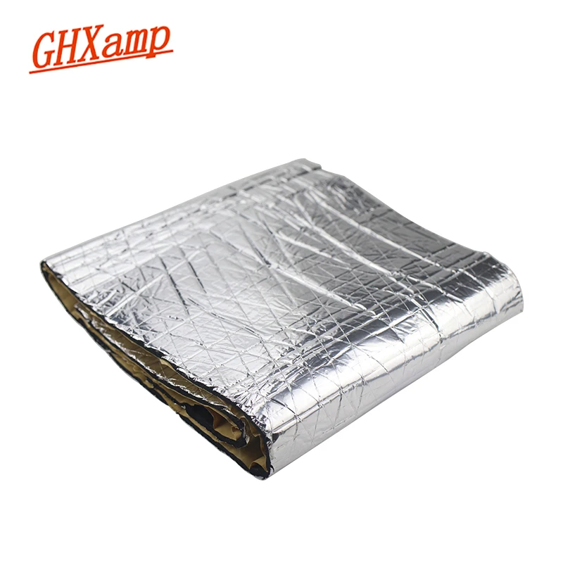GHXAMP 1 м * 0 2 автомобильная алюминиевая фольга звукопоглощающий хлопковый