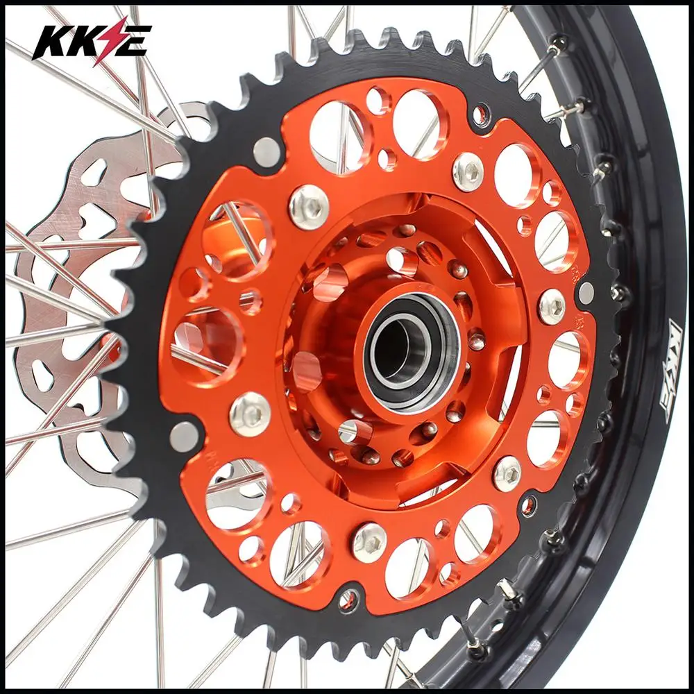 2 15*18 &quotэндуро заднее колесо для KTM EXC EXCF 125 150 200 250 300 350 450 2003 2019 оранжевый
