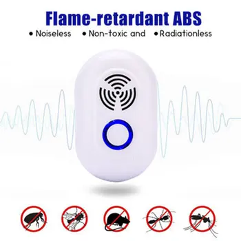 

Electronic Ultrasonic Mosquito Repellent Repellent Cockroach Products For Rats and Insects EU US plug UK Mouse Repellent