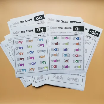 

I CAN READ Alphabet Color Practice Paper Preschool Learning English Workbook Coloring Books English Exercise Books for Children