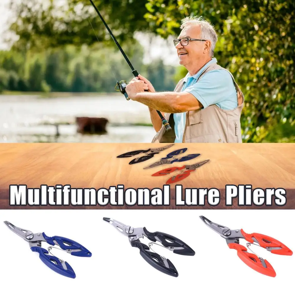 

Multi-Purpose Fishing Pliers Mini Fishing Tools Braid Line Lure Cutter Hook Remover Tackle Tool Fishing Accessories