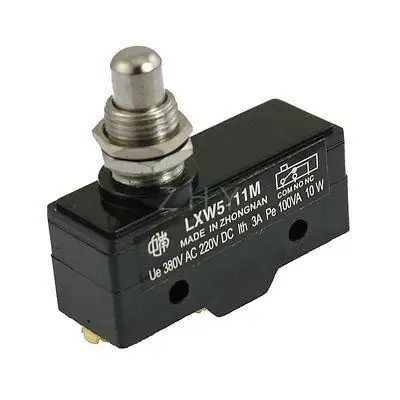

Plunger Actuator 3 Screw Terminals Basic Micro Switch AC 380V DC 220V LXW5-11M