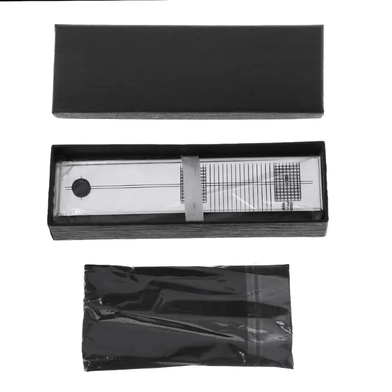 

Turntable Phono Phonograph Cartridge Adjustment Ruler Calibration Gauge LP Stylus Alignment Protractor Tool Mirror Azimuth