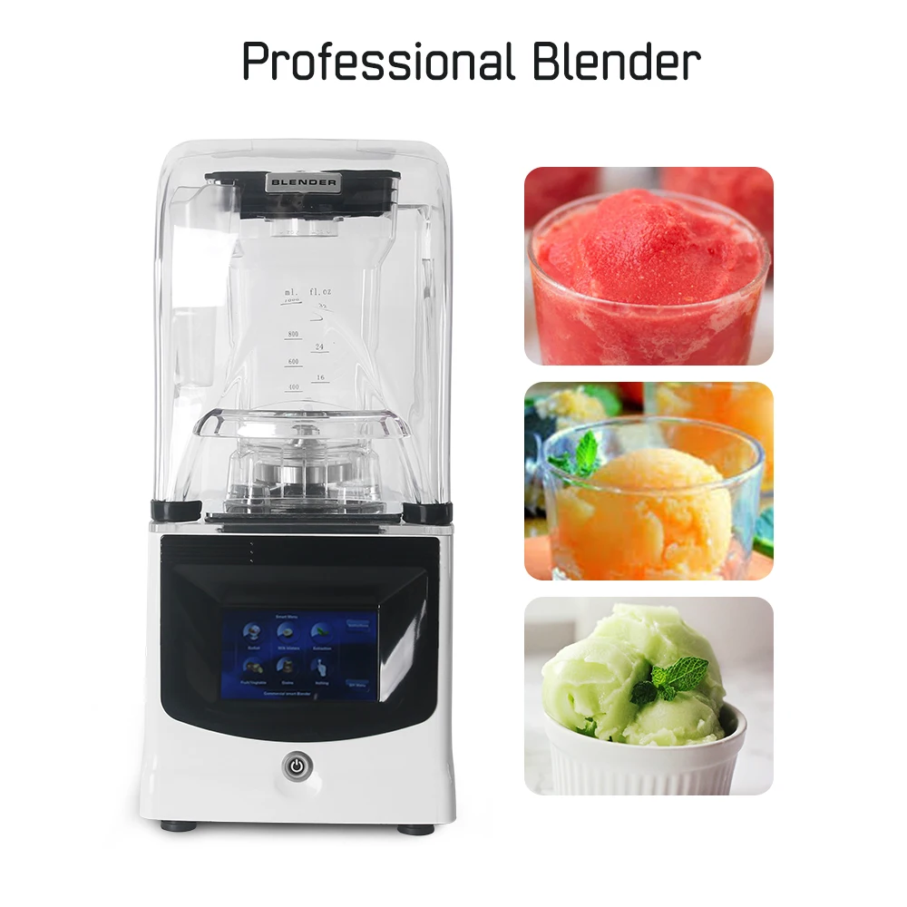 ITOP коммерческий мощный блендер с сенсорной панелью для смузи соковыжималка