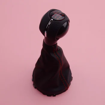 

CITALL 6 Speed Manual Gear Shift Knob Cover Gaiter Boot Fit for Mini Cooper F55 F56 F54 F57 F60