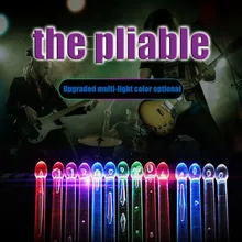Светодиодный светильник, барабанная палка, светящийся светильник, барабанные палочки для вечерние выступлений на сцене, LMH66