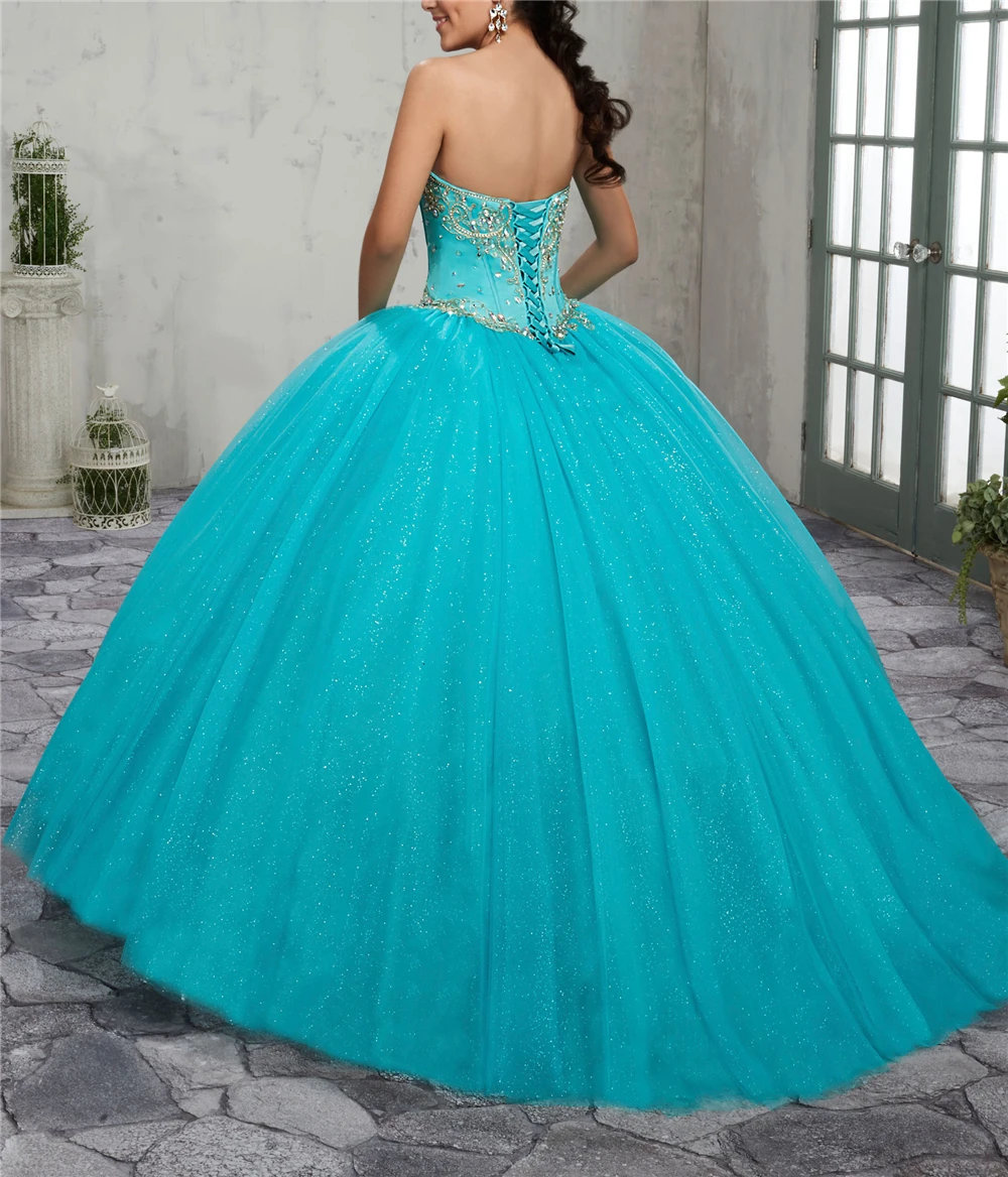 Сверкающее шикарное платье Vestido Robe De Ball; 16 платьев с кристаллами и бисером; vestido de 15 Anos Vestidos De Quinceaneras; платья