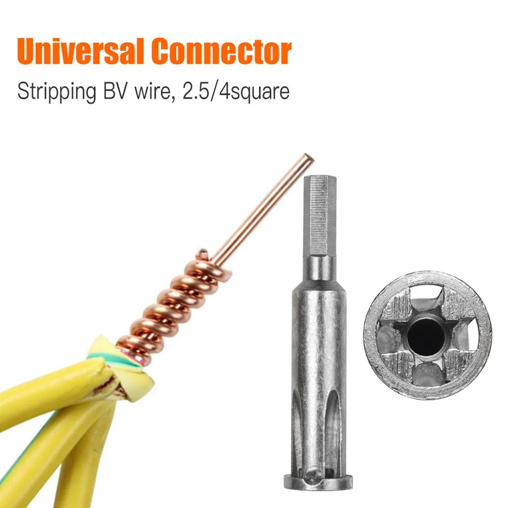Electrical Wire 5-Hole Electrician Universal Automatic Wire Stripping And Doubling Machine Connector