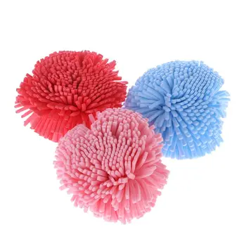

2Pcs Mesh Bath Sponge Balls Buffer Shower Puff Body Exfoliate Wash Scrunchie