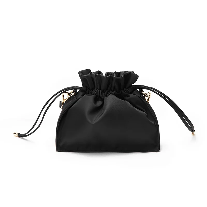 

Нейлоновая холщовая сумка-мессенджер, новинка 2024, Женская Складная сумка, нишевая дизайнерская текстурная сумка через плечо