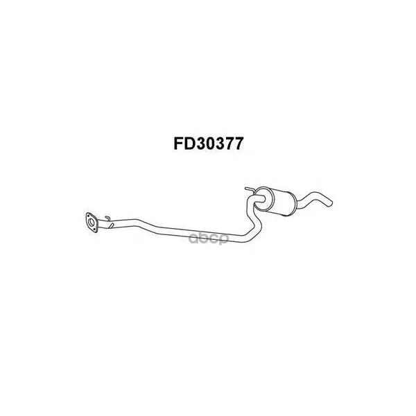 Глушитель Средняя Часть VENEPORTE арт. FD30377