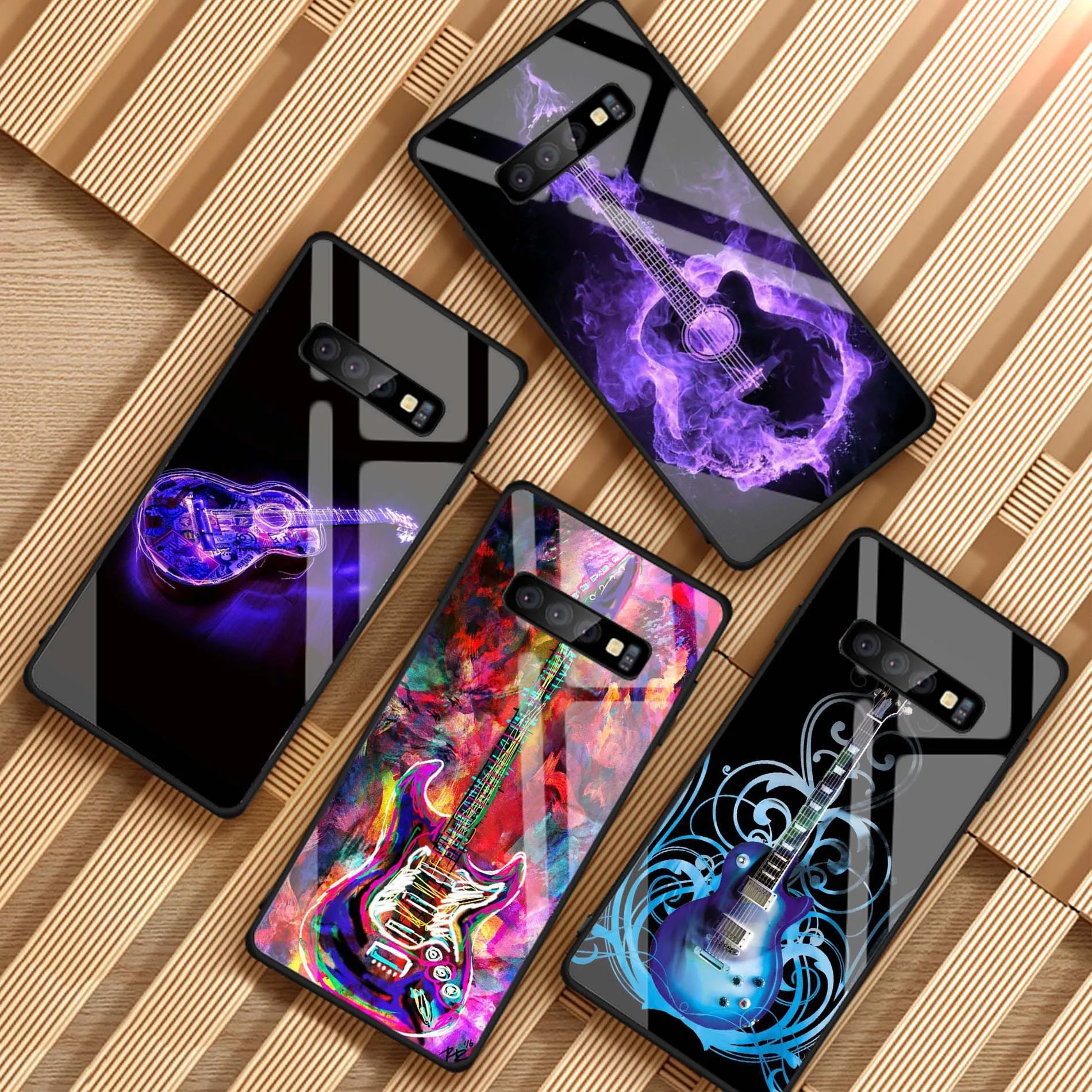Чехол для телефона из закаленного стекла Samsung Galaxy S8 S9 S10 S20 Plus J4 J6 J8 2018 NOTE 8 9 10 |