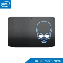 Intel NUC 8i7HVK Hades Canyon Core i7-8809G мини-ПК Windows 10 4K UHD AMD Radeon офисные Игровые мини-настольные компьютеры