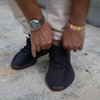 

High quality Hot 350V2 Breathable shoes Static reflection Trfrm Clay shoes for men and women a pair of Angel Star sneakers 46 47
