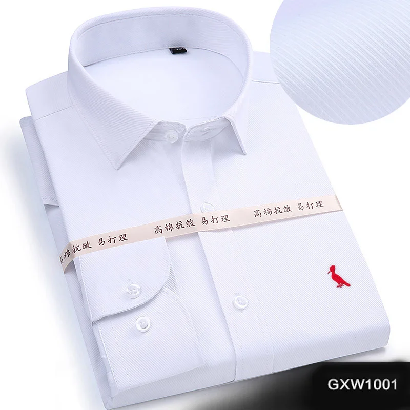 Мужские рубашки в полоску с длинным рукавом Camisa Social Masculina Повседневная