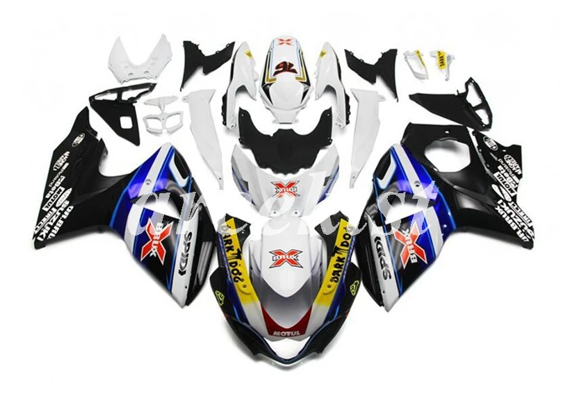 Инъекций ABS Полный обтекатели комплект подходит для Suzuki GSXR1000 K9 2009 2010 GSX-R1000 09, 10, 11, 12, 13, 14, 15, 16 лет тела комплект, состоящий из универсального