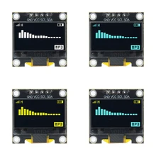 0.96 polegada oled iic série branco módulo de exibição oled 128x64 i2c ssd1306 12864 placa da tela lcd para arduino