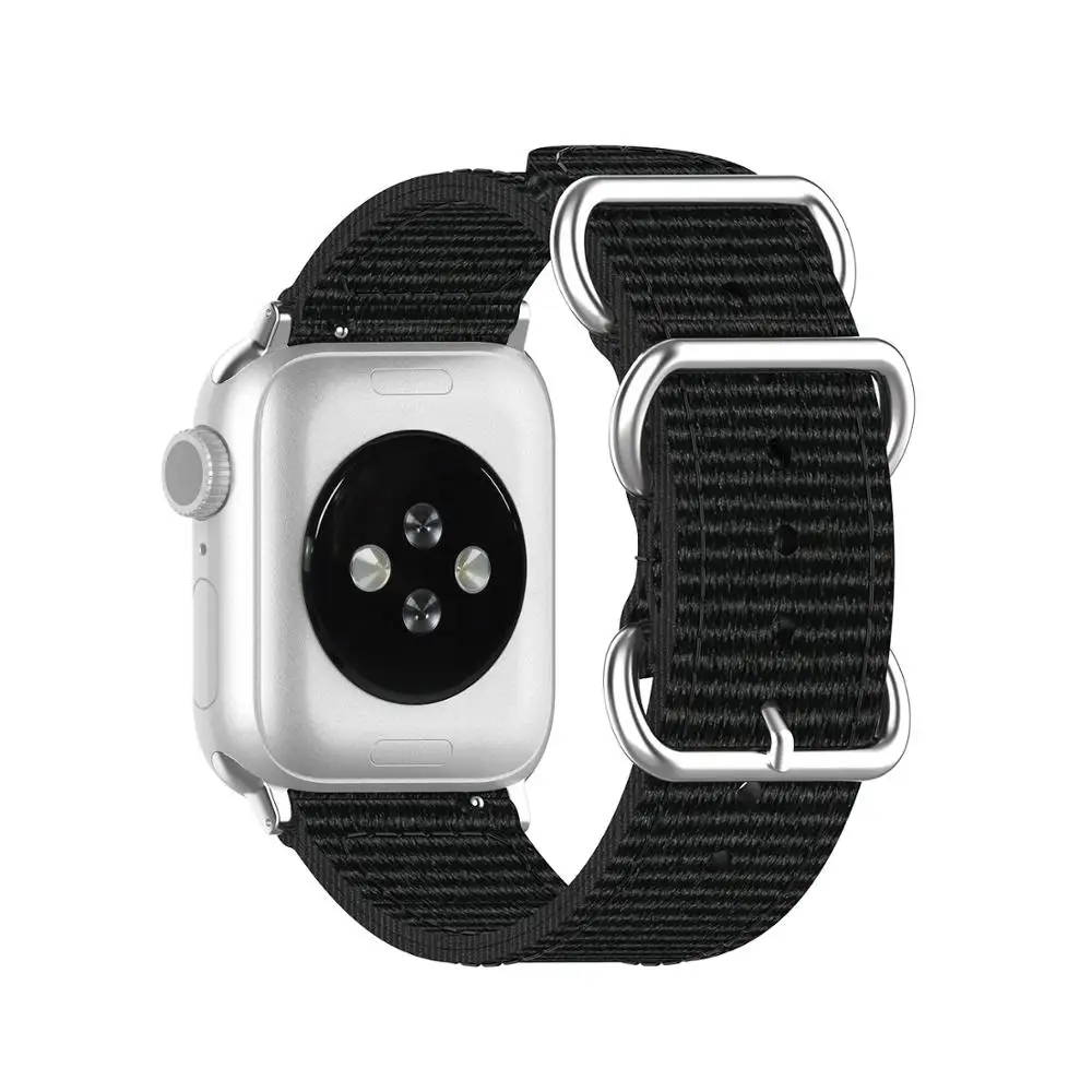 

Band for Apple Watch Series 5 4 3 2 40MM 44MM 38MM 42MM Sport Bracelet Strap For iwatch Band metal loop Accessories