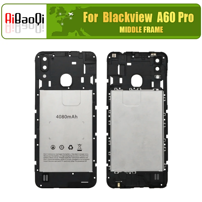 Оригинальная средняя рамка+ Замена антенны для 6,1 дюймового телефона Blackview A60 Pro