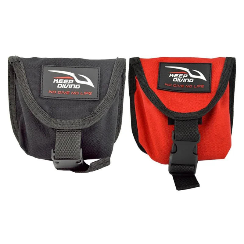 

2/3KG Two Sides Open Wear Resistant Storage Bag With Buckle Practical Weight Pocket Quick Release Counterweight Diving Bags3