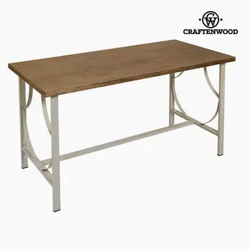 

Desk Wood / ironwork Beige - Serious Line Collection by Craftenwood