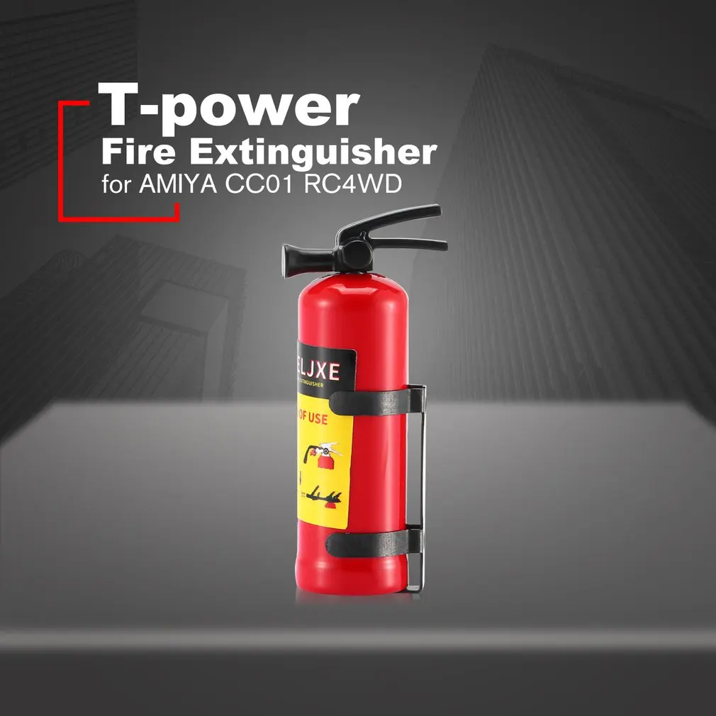 

T-power 1/10 Fire Extinguisher Simulation RC Rock Crawler Accessory for RC4WD