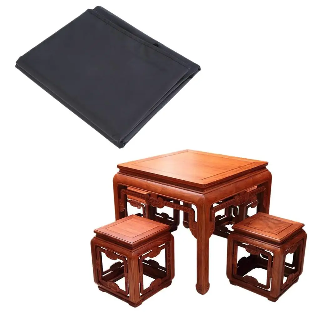 

Square Cases Dust Cover Tarpaulin Cover Garden Furniture Plane Case Tear/ Weather-proof Polyethylene Fabric 242x162x100cm