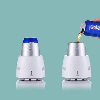

Fast Cooling Small Refrigerator DC12V Portable Two-Way Exhaust Charging And Cooling For Summer Home Desktop