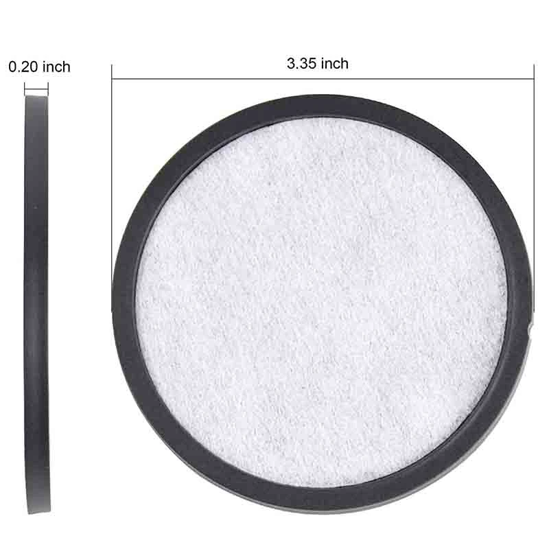 24 Packs Coffee Filters Discs Compatible for Mr Coffee Filter Replacement Coffee Maker Filter Discs