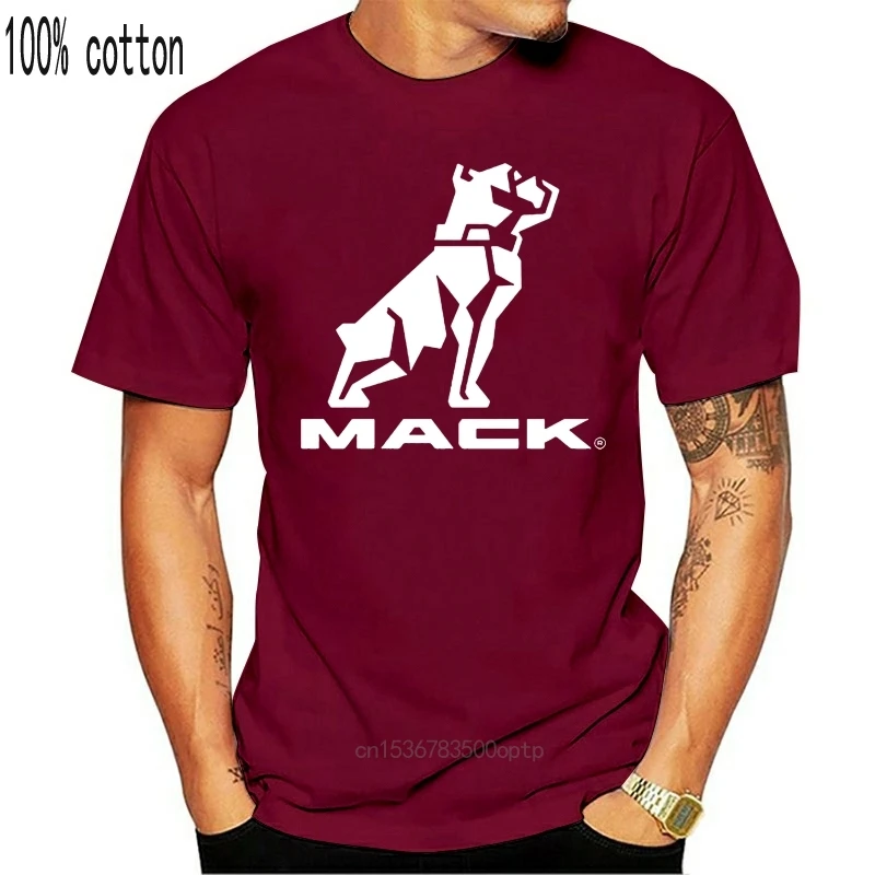 Limited Mack Truck Logo Design Two Side Men Black T-Shirt Size S-5XLT Shirt Summer Style | Женская одежда