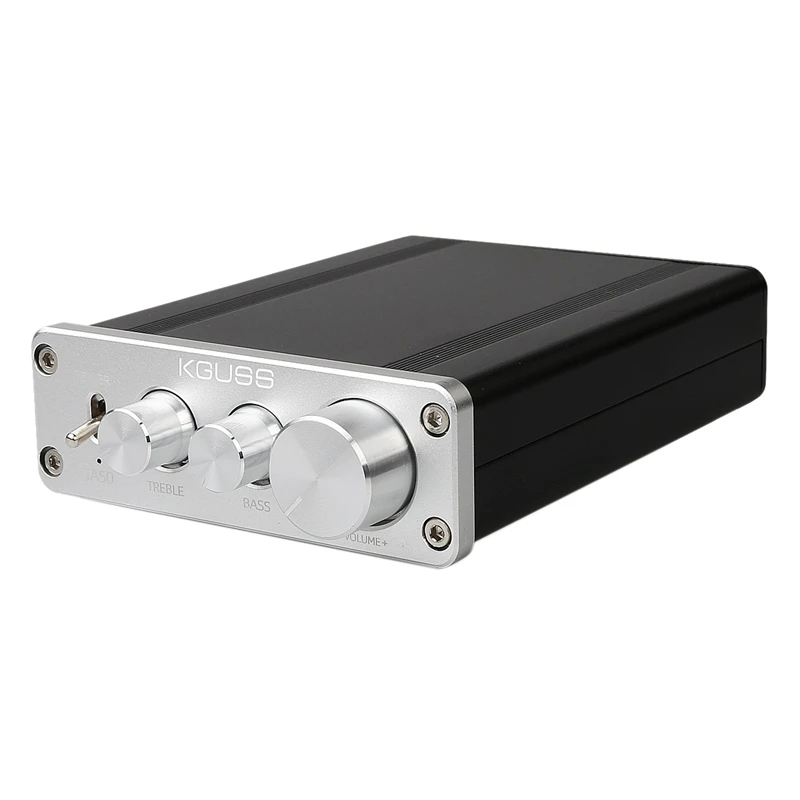 KGUSS TA50 Digital Power Amplifier Stereo Audio HIFI Fever Bass For Home Speakers EU Plug | Электроника