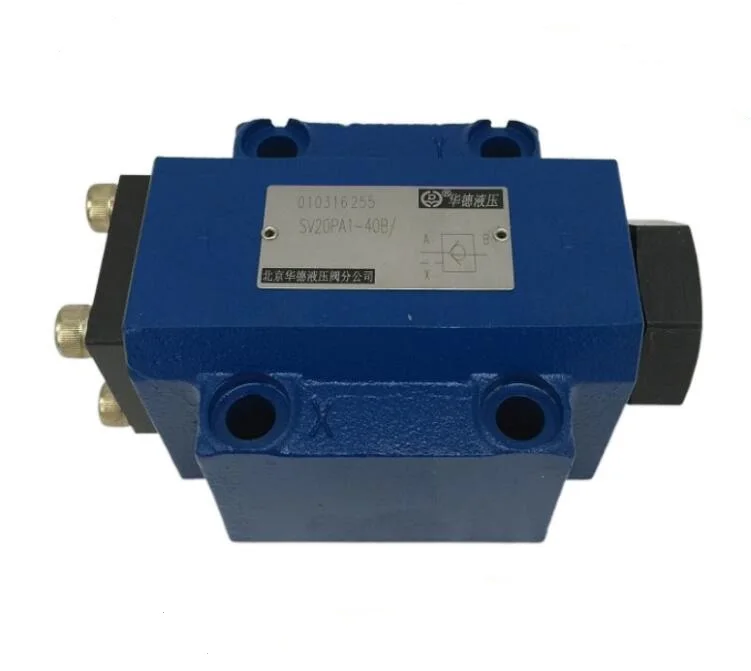 

HUADE Hydraulic check valve SV10PA1-30B/ SV10PB1-40B/ SL10PB1-30B/ SV10PA2-30B/ SV10PA3-30B/ SV20PA1-40B SV20PB1-40B SL20PA1-30B