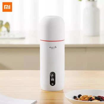 

Xiaomi Deerma Portable Electric Water Cup Heating Cup Temperature Display Smart Touch Control Travel Thermal Cups Insulation Pot
