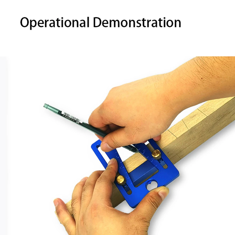 1:7 Dovetail Marker Woodworking Dovetail Gauge Guide Drawing Line Dovetail Ruler Carpentry Tools Template Size for Woodworking