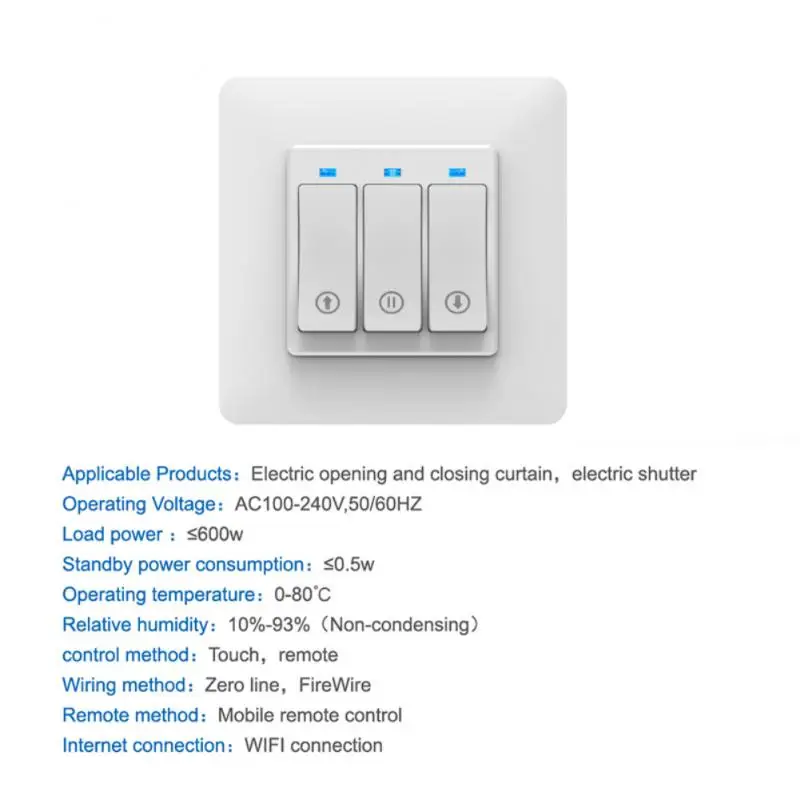 Туя умная жизнь WiFi занавес слепой переключатель для рольставни электродвигатель Google Home Alexa Echo Голосовое управление DIY умный дом