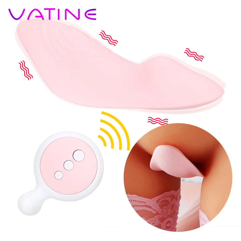 VATINE клиторальный стимулятор Портативный трусики вибратор Беспроводной