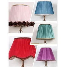 Lampshade Manufacturers 300350 Fabric Nonwoven Fabric Lampshade Linen Hotel Beige Blue Green White Lamp Customizable