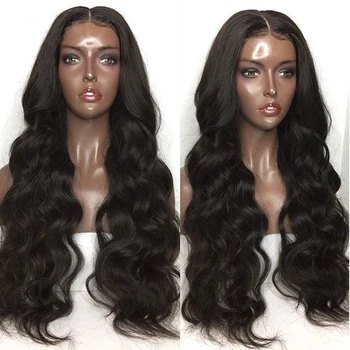 

13x6 Lace Front Human Hair Wigs Body Wave Brazilian Remy hair Wigs Pre Plucked With Baby Hair Swetcurly