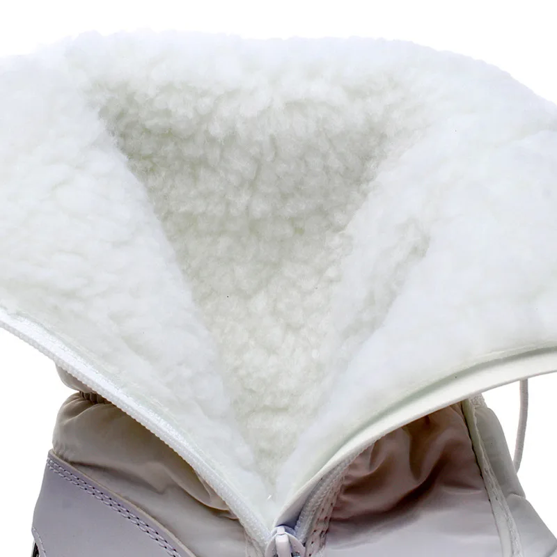 Snow Boots Winter Waterproof non-slip Fur Woman